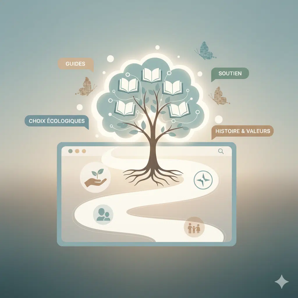 Le site Web funéraire, un outil pour accompagner les familles dans leur parcours de deuil.